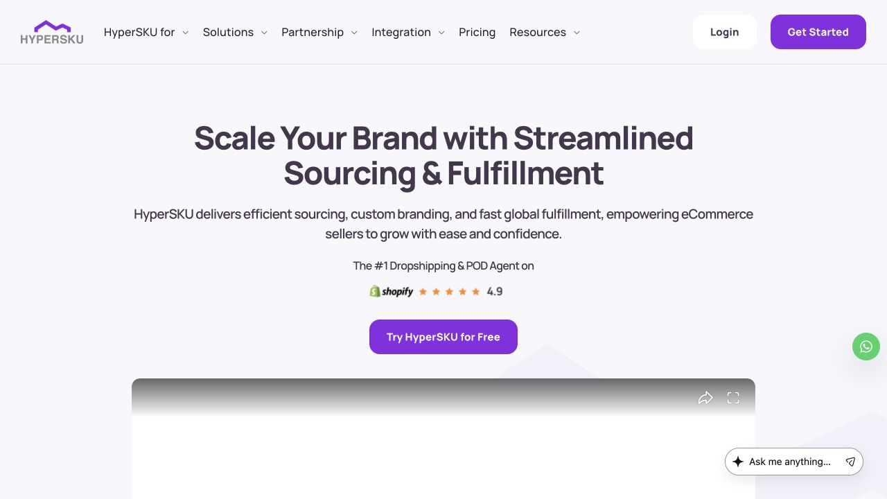 HyperSKU website